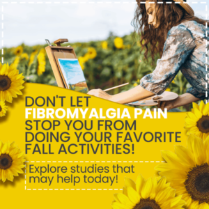 Don't let fibromyalgia pain stop your from doing your favorite fall activities