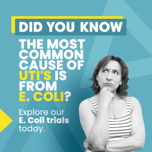 Did you know the most common cause of UTis is from E. coli?